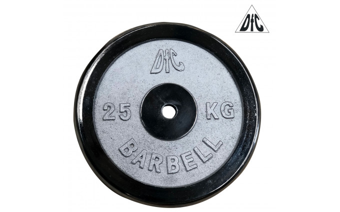 Диск хромированный DFC, 26мм, 25кг Диск хромированный DFC, 26мм, 25кг