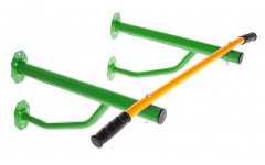 Турник настенный Юный Атлет Атлет (Зеленый/желтый) Турник настенный Юный Атлет Атлет (Зеленый/желтый)